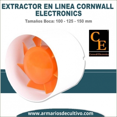 Extractor Cornwall Electronics en línea Helicoidal 