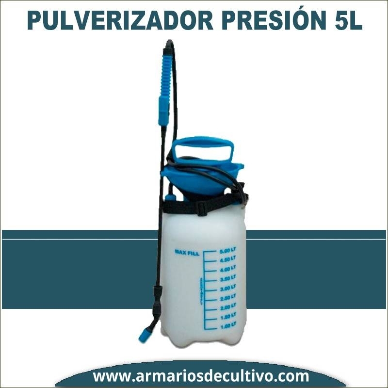 Pulverizador presión 5 litros
