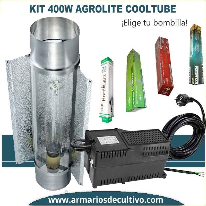 Kit 400w Agrolite Cooltube 125