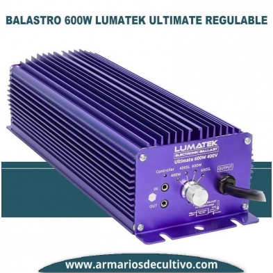 Balastro Lumatek Controlable y Regulable Ultimate Pro 600w - 400V