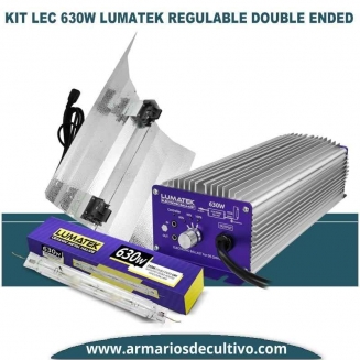 Kit LEC 630w Lumatek Regulable Double Ended