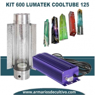 Kit 600w Lumatek Electrónico Cooltube 125 