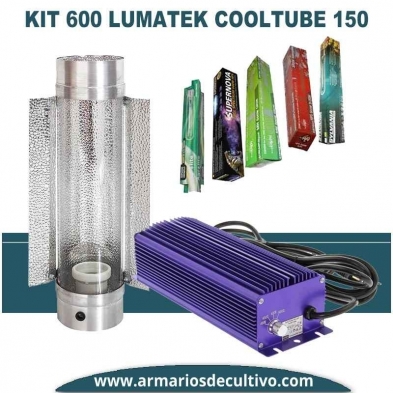 Kit 600w Lumatek Electrónico Cooltube 150 