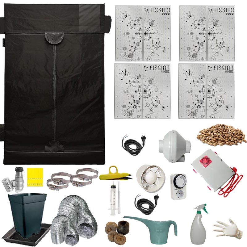 Kit de cultivo LED Semicompleto 240x240 1200w