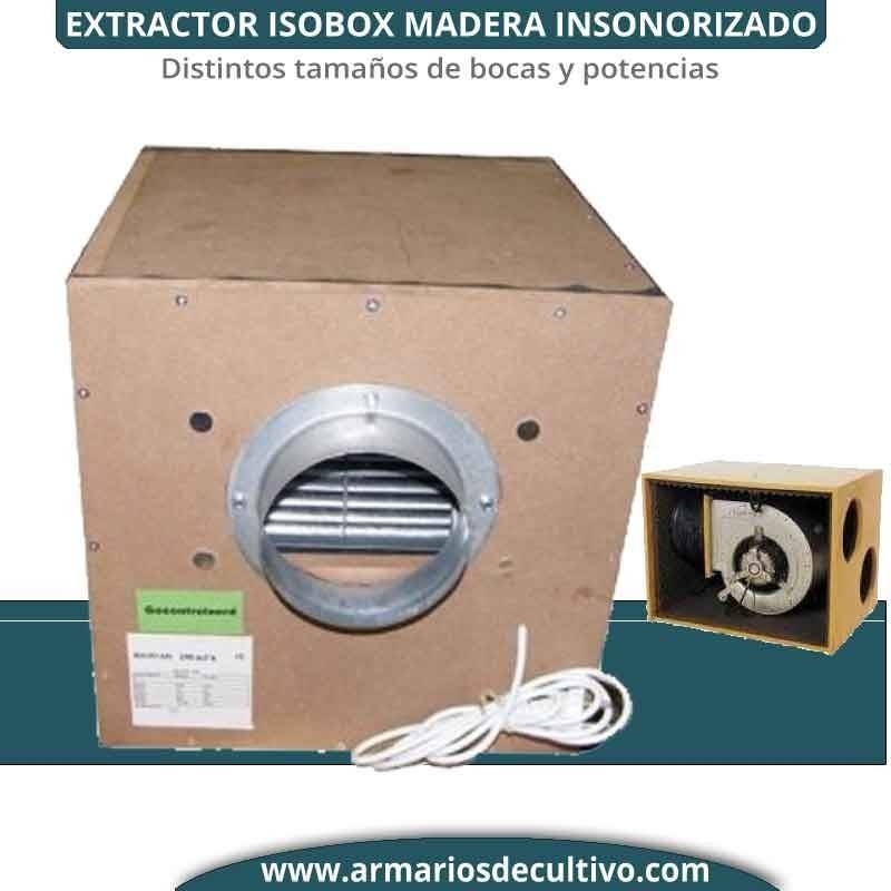 Extractor Isobox Madera Hdf Insonorizado Airfan