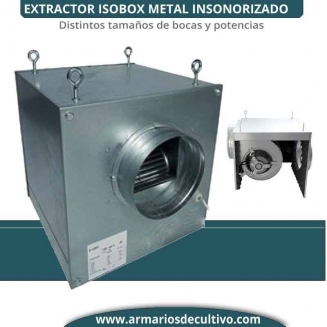 Extractor Isobox Metal Insonorizado Airfan