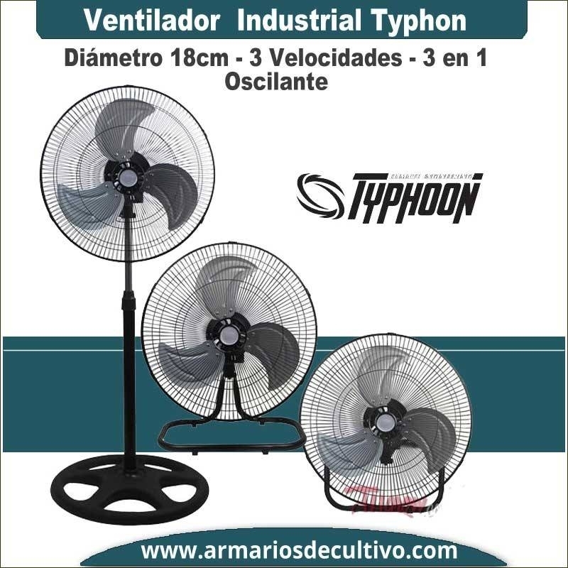 Ventilador Industrial 3 en 1 Typhoon Pure Factory
