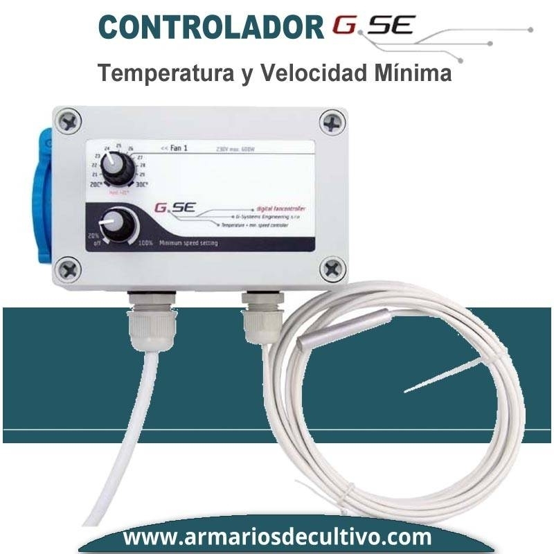 Controlador de Temperatura GSE y Velocidad Mínima 