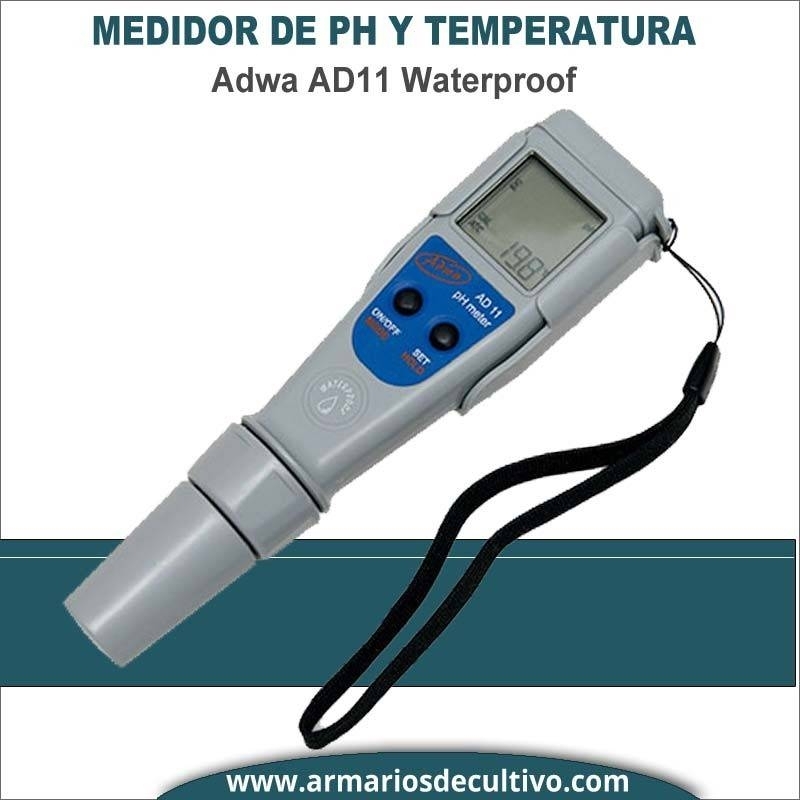 Medidor digital de PH y Temperatura Adwa AD11 