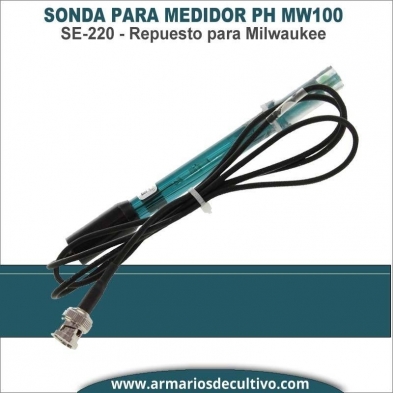 Sonda de Recambio para Medidor PH MW100