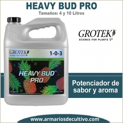 Heavy Bud Pro (4 y 10 litros) – Grotek