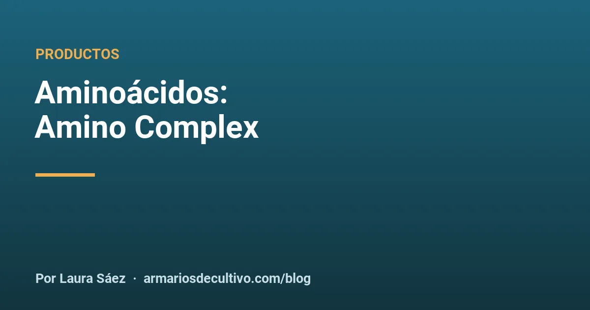 Aminoácidos: Amino Complex